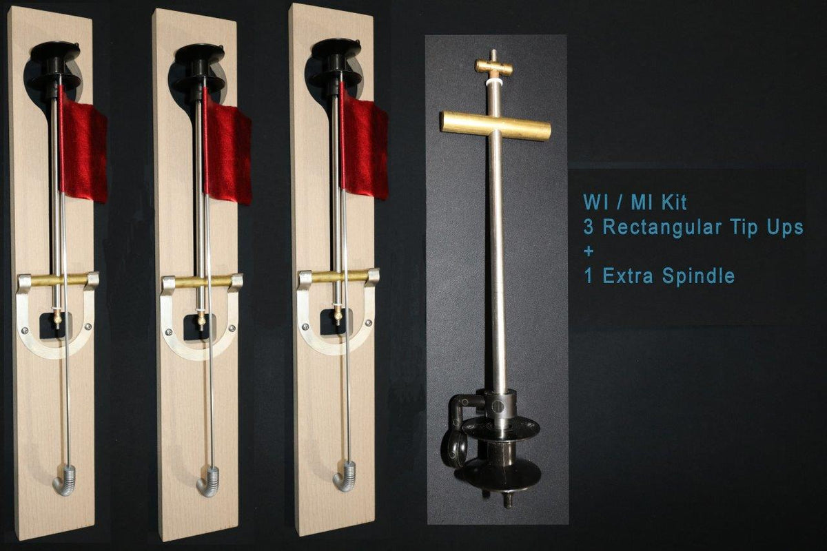 Tip Up Instrument Zimmy's Wisconsin / Michigan Kit of Rectangular Tip Ups – Zimmy’s Tip Ups